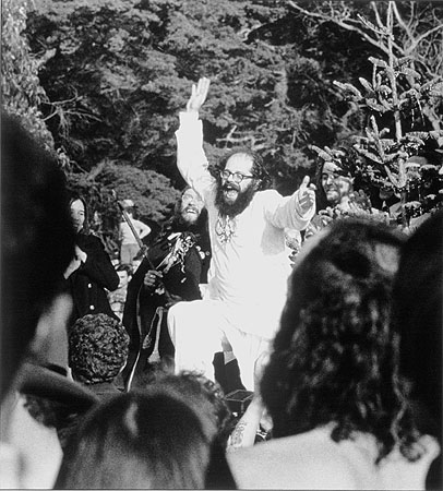 Allen Ginsberg, Human Be-In festival, San Francisco, 1967
