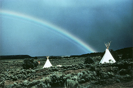 Photo: New Buffalo Commune, Arroyo Hondo, New Mexico, 1967